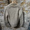 Afbeelding van ​SettefiliCashmere Marco Tweed Cardigan Sand