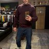 Afbeelding van Roberto Collina Merino Wool Knitt Sweater Bordeux Red
