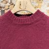 Afbeelding van Piacenza Virgin Wool Sweater Burgundy/Purple