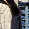 Afbeelding van PROJECT 116 Pure Chasmere Bomber Jacket Navy Blue