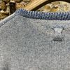 Afbeelding van Hannes Roether Knitted Linnen Sweater Faded Blue 