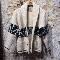 Rakki Jaquard Holman Blazer Baby LambWool Cream