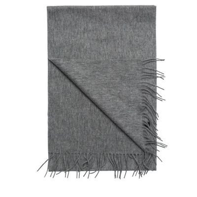 Foto van Amanda Christensen Classic woven scarf in Grey 
