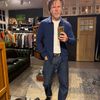 Afbeelding van Kris K J. Hunt Full zip Cardigan Blue