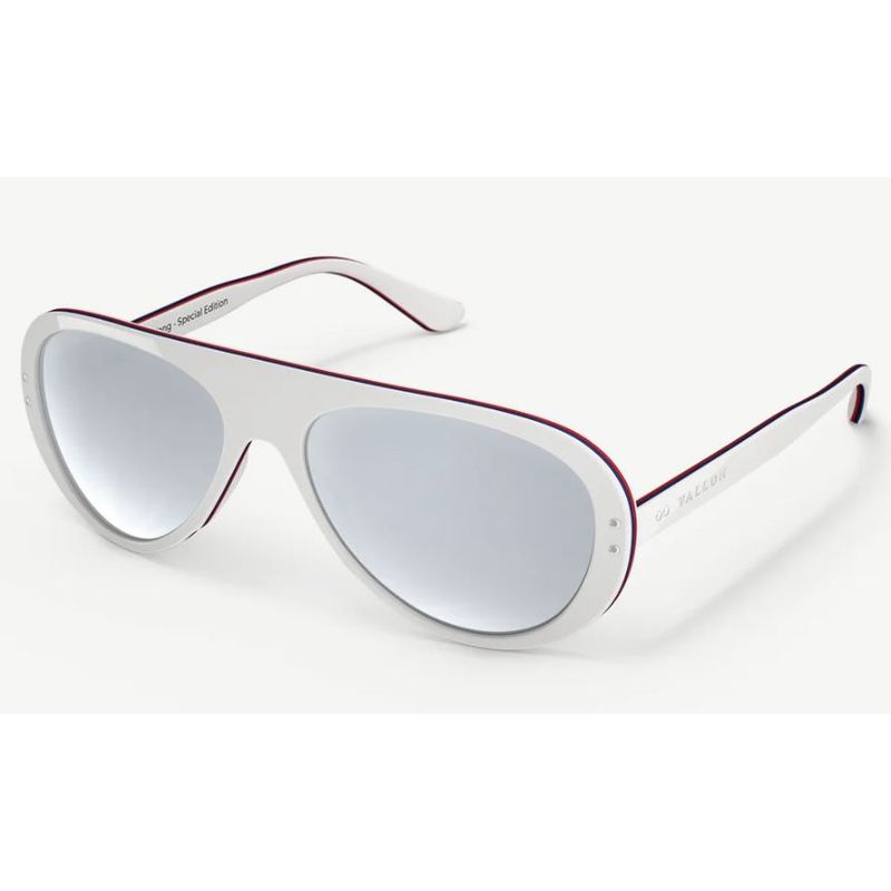 VALLON Ski Aviators Tricolor White