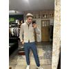 Afbeelding van Roberto Collina Super Heavy Knitt Full-zip Vest Oat