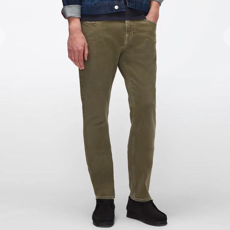 7 For All Mankind Paxtyn Stretch Tek Forest