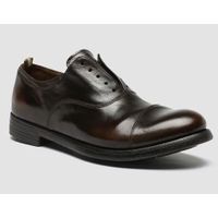 Officine Creative Brown Leather Oxford Shoes
