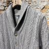 Afbeelding van Fedeli Baby Alpaca Cardigan Grey Sand Melange