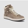 Afbeelding van Officine Creative THE ANSWER 004 Taupe Leather and Suede High Top Sneakers