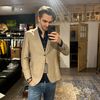 Afbeelding van Windsor Giorno Virgin Wool & Linnen Jacket Champagne taupe