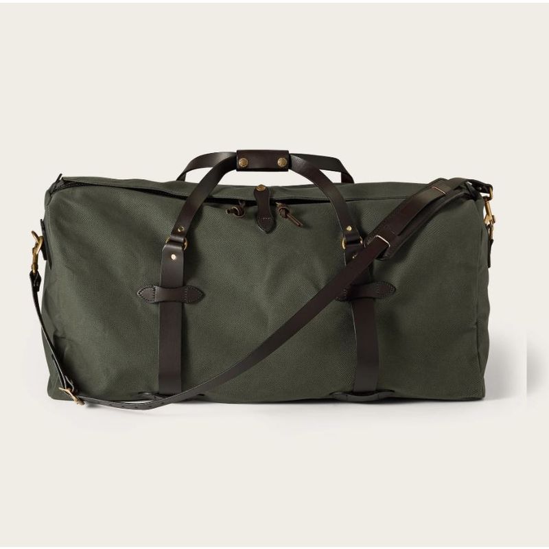 Filson Large Rugged twill Duffel Bag Otter Green