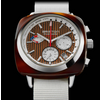 Afbeelding van Briston Clubmaster Regatta - Chrono - Walnut / White