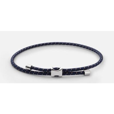 Foto van Miansai Orson Pull Bungee Rope Bracelet Sterling Silver