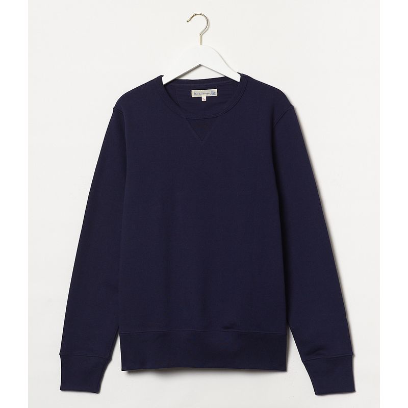 Merz b. Schwanen Sweatshirt Ink Blue Merz b. Schwanen Sweatshirt Ink Blue