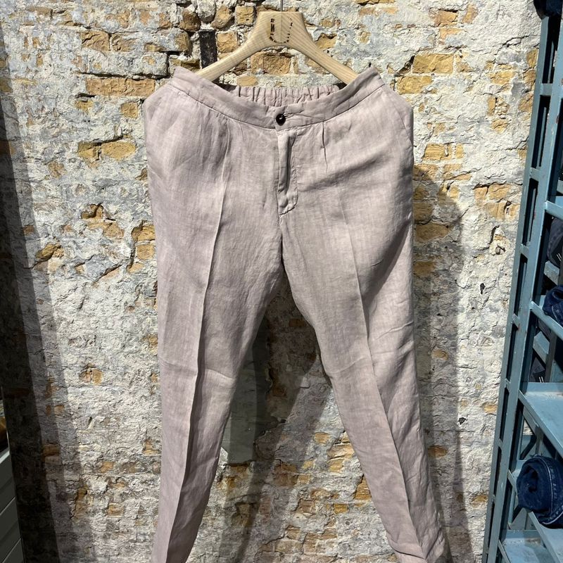 DEVORE Linnen Summer Pant Old pink 