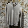 Afbeelding van Kris K M Caine White sand Zip silk pull