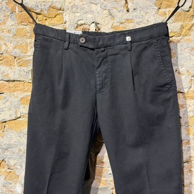 Foto van Myths Winter Cotton Pleat Pantalon Black