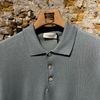 Afbeelding van Piacenza Luxury Polo Sik & Cotton Petrol Blue 
