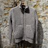 Afbeelding van Roberto Collina Super Heavy Knitt Full-zip Vest Oat