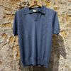 Afbeelding van Piacenza Retro Luxury Silk Polo Dusty Blue