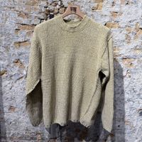 Ten C Oversized Summer Sweater Velvet Sand
