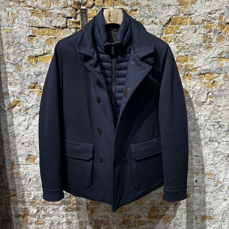 Moorer BAS-TZ Luxury Coat Deep Blue Moorer BAS-TZ Luxury Coat Deep Blue