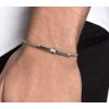 Afbeelding van Miansai Orson Pull Bungee Rope Bracelet Sterling Silver