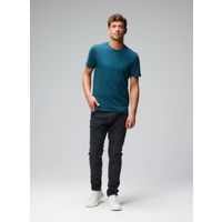 Majestic Filatures T-shirt Cotton Cashemire Petrol