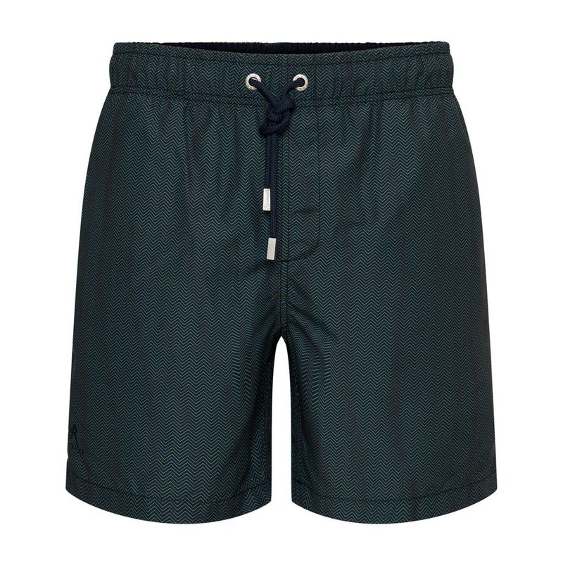 Ramatuelle Zigzag Swimsort Dark Green Ramatuelle Zigzag Swimsort Dark Green