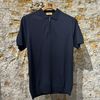 Afbeelding van Kris K Elegant zip-Polo Navy Blue