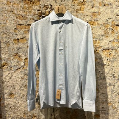 100 Hands Structured Cotton Jersey Light Blue Foto van 100 Hands Structured Cotton Jersey Light Blue