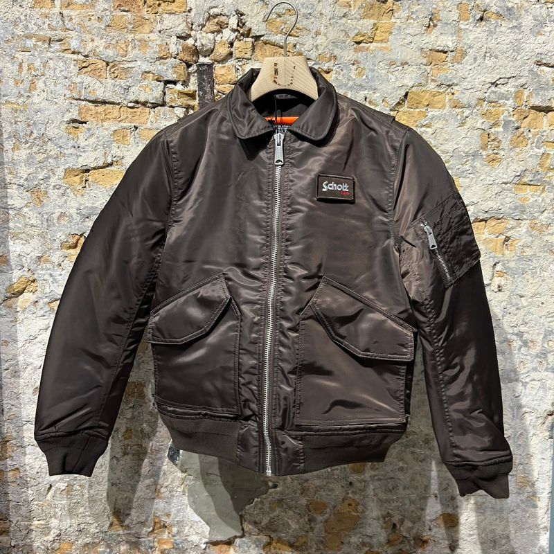 ​Schott Blouson Original Nylon Brown