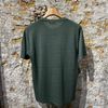 Afbeelding van Kris K D Craig Crew Neck Linnen T-Shirt Washed Green