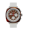 Afbeelding van Briston Clubmaster Regatta - Chrono - Walnut / White