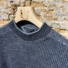 Afbeelding van Hannes Roether Hi neck Sweat Wool Blue