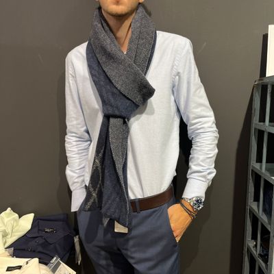 Foto van Roberto Collina Knit Woll Scarf