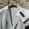 Afbeelding van Windsor Structured Linnen Jacket White Weed 