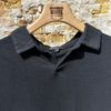 Afbeelding van James Perse Relaxed Luxury Jersy Polo Washed Black