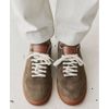 Afbeelding van Officine Creative MILITIA 002 Green Suede Leather Sneakers