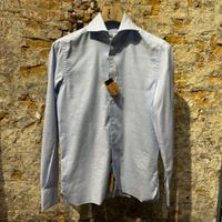 100 Hands Summer Cotton Shirt Light Blue 