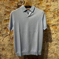 Kris K J Law Polo Ice Blue