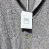 Afbeelding van Fedeli Baby Alpaca Cardigan Grey Sand Melange