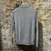 Afbeelding van Kris K J Belfort Full-Zip Vest Cashmere Light Grey 