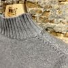 Afbeelding van Fedeli Mock-Neck Sweat Knit Grey