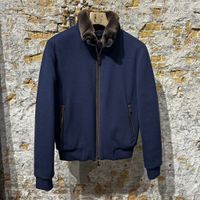 Moorer BELLATI-MRW Cashmere Jacket Navy Blue 