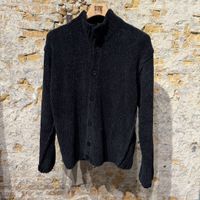 Ten C Oversized vest Velvet Black