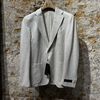 Afbeelding van Windsor Structured Linnen Jacket White Weed 