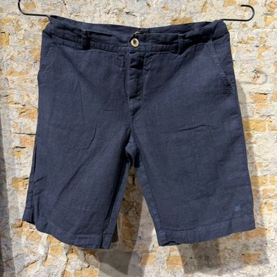 Foto van Kris K Linnen Shorts Navy