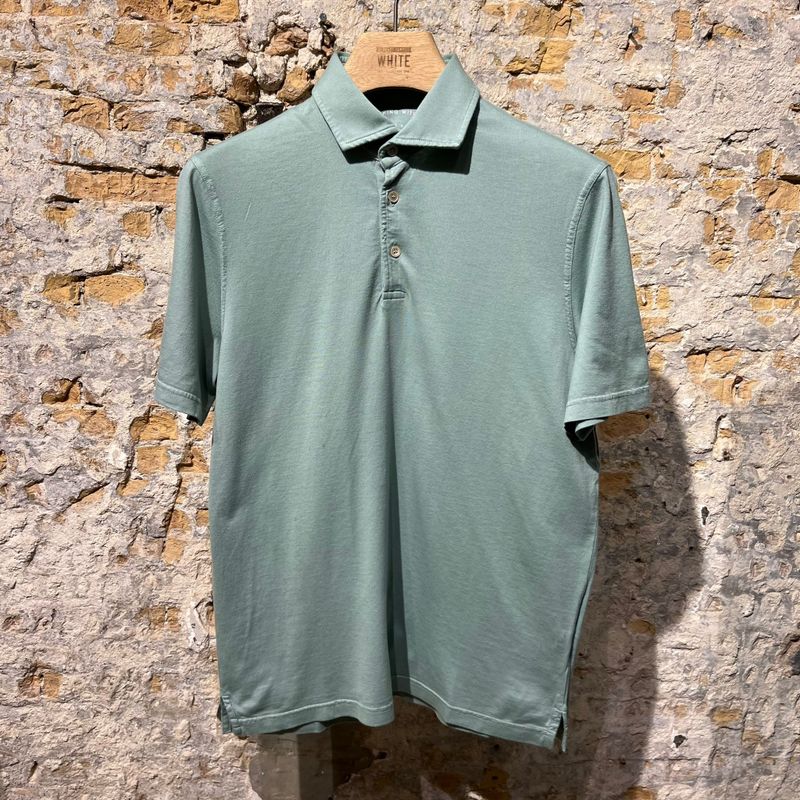 Fedeli polo Jersey shirt green